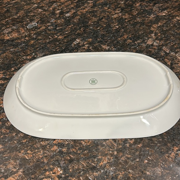Vintage Kahla Large Oval Fish Serving Platter - Picture 4 of 9